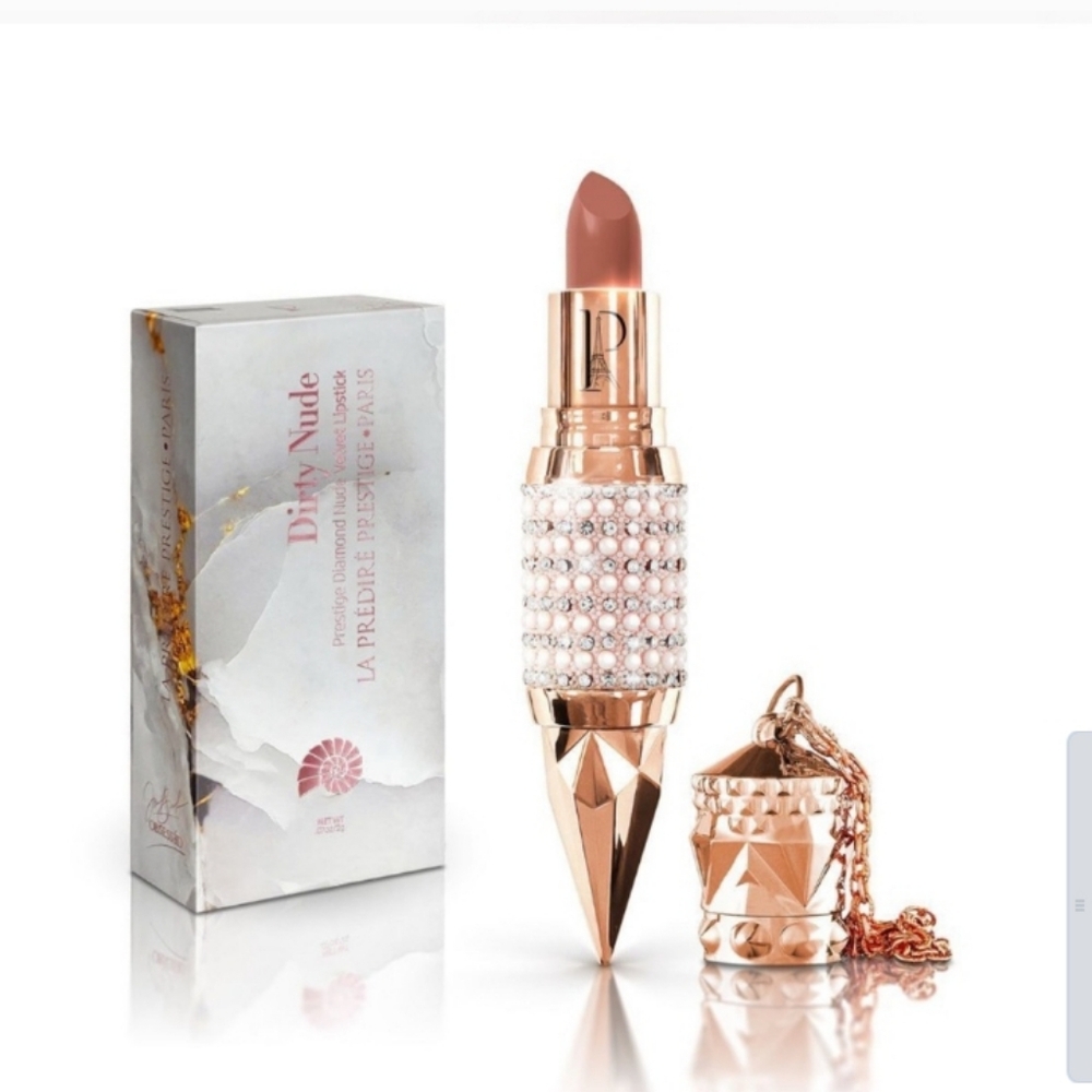 PREDIRE DIAMONDLIPO2 Dirty Nude Prestige Diamond Nude Velvet Lipstick